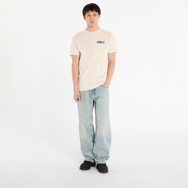 OBEY Doberman Classic T-Shirt Cream