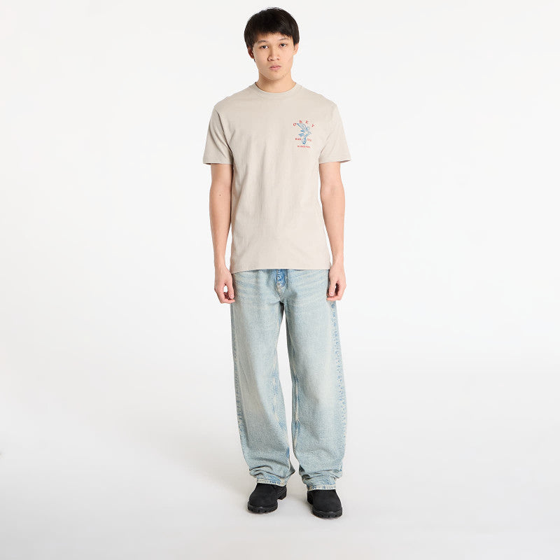 OBEY Bad Ideas Eagle Classic T-Shirt Silver Grey