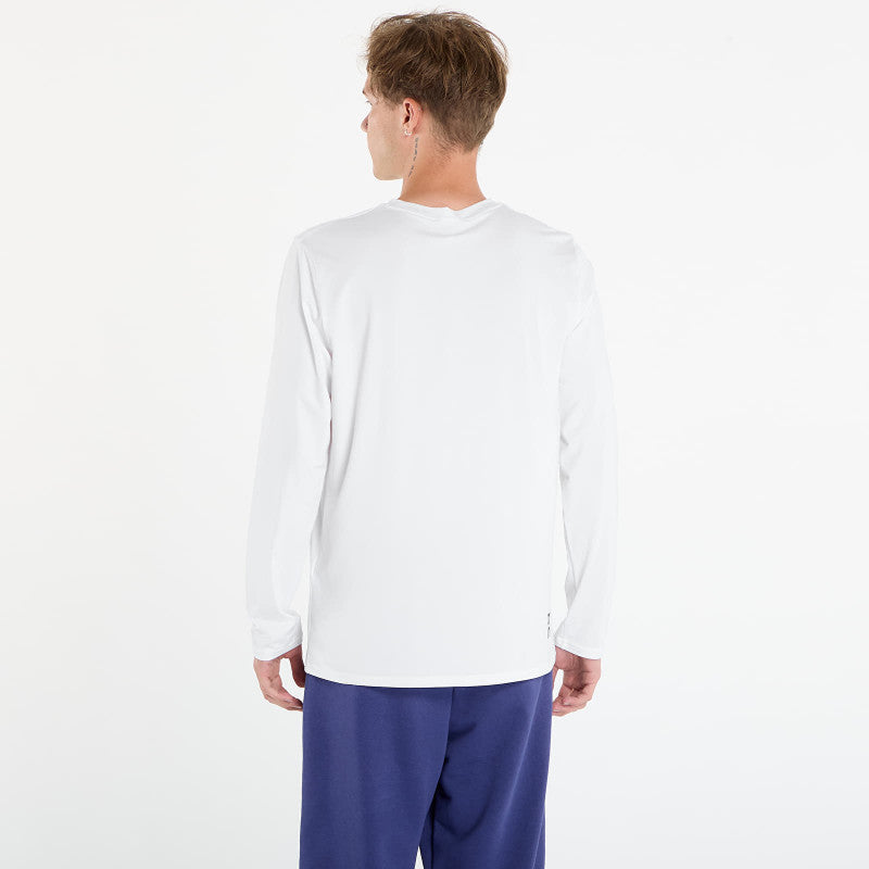 On Court Long Tee White