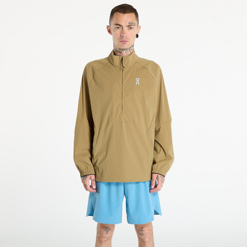 On All-Day 1/2 Zip Jacket Beige/ Khaki