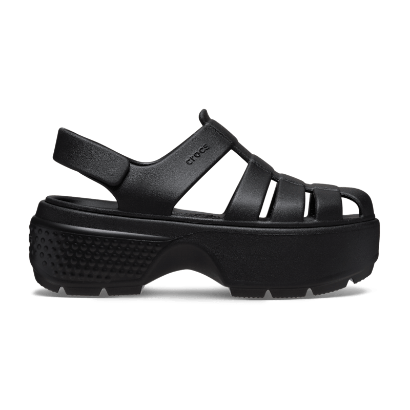 Crocs Stomp Fisherman Sandal Black