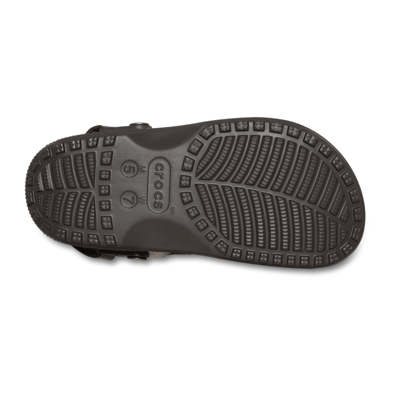 Crocs Classic Crafted Pony Hair Clog Espresso