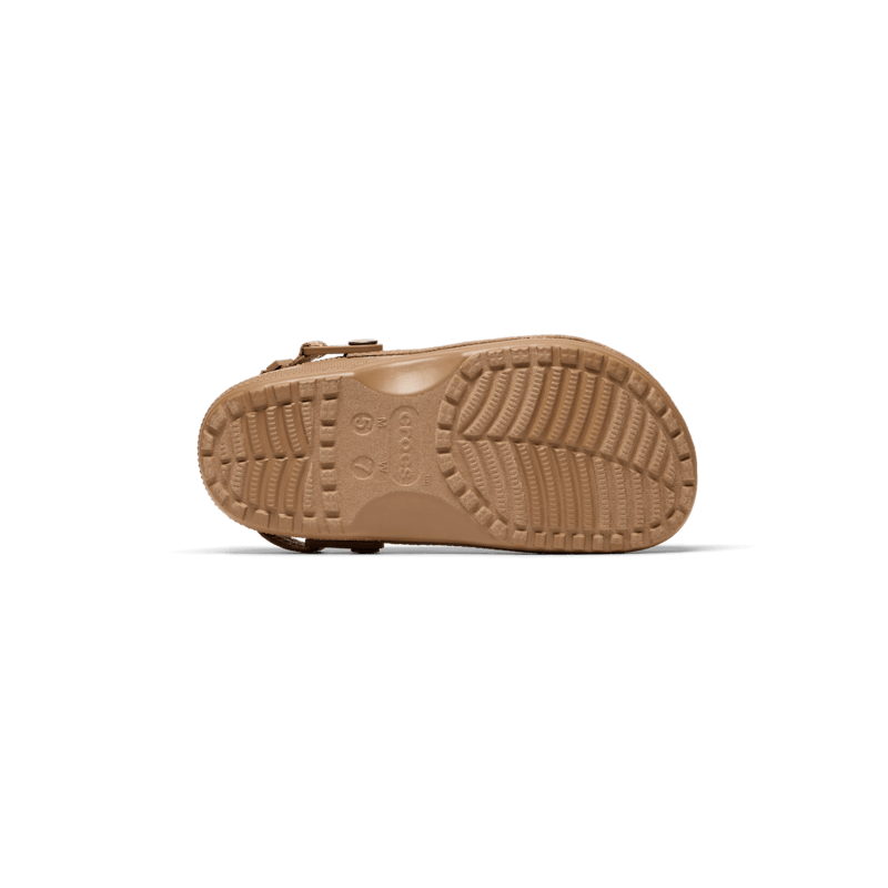 Crocs Classic Crafted Vegan Suede Stitch Sepia