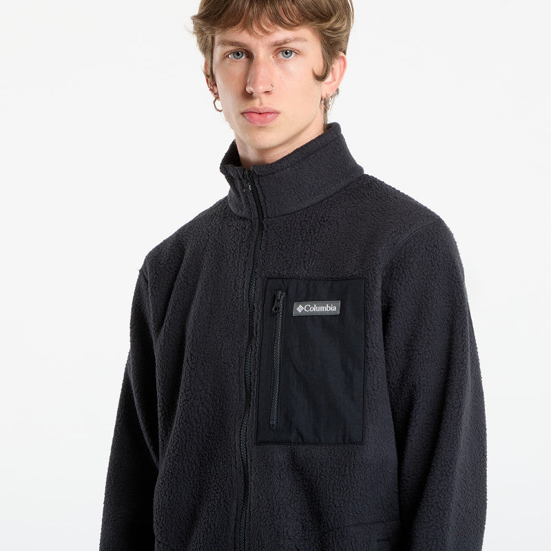 Columbia Jasper Ridge™ Pebbled Full Zip Fleece Black
