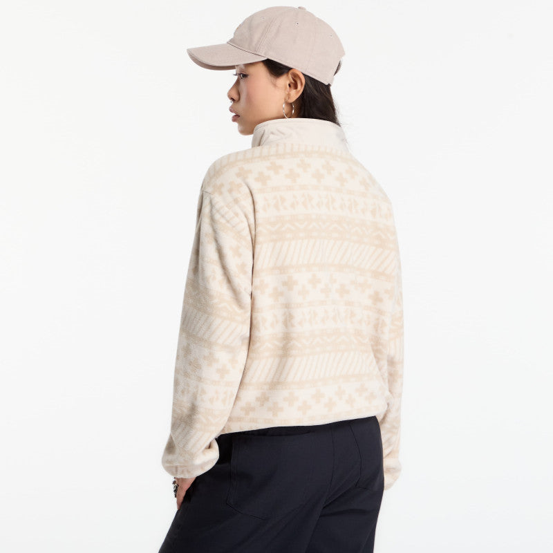 Columbia Sequoia Grove™ II Printed Half Zip Ancient Fossil Wizard Island Tonal