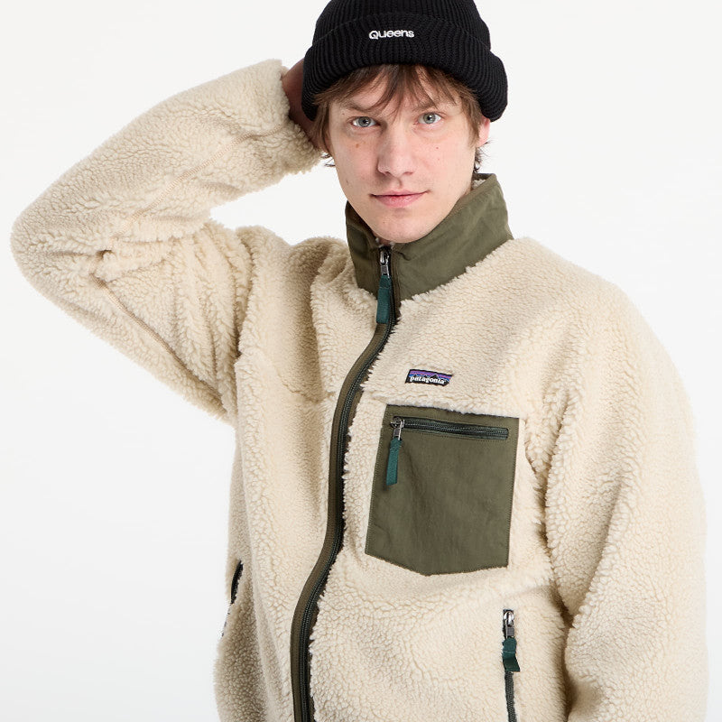 Patagonia M's Classic Retro-X Jacket Dark Natural/ Basin Green