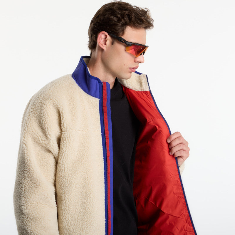 Patagonia M's Classic Retro-X Jacket Dark Natural/ Cobalt Blue