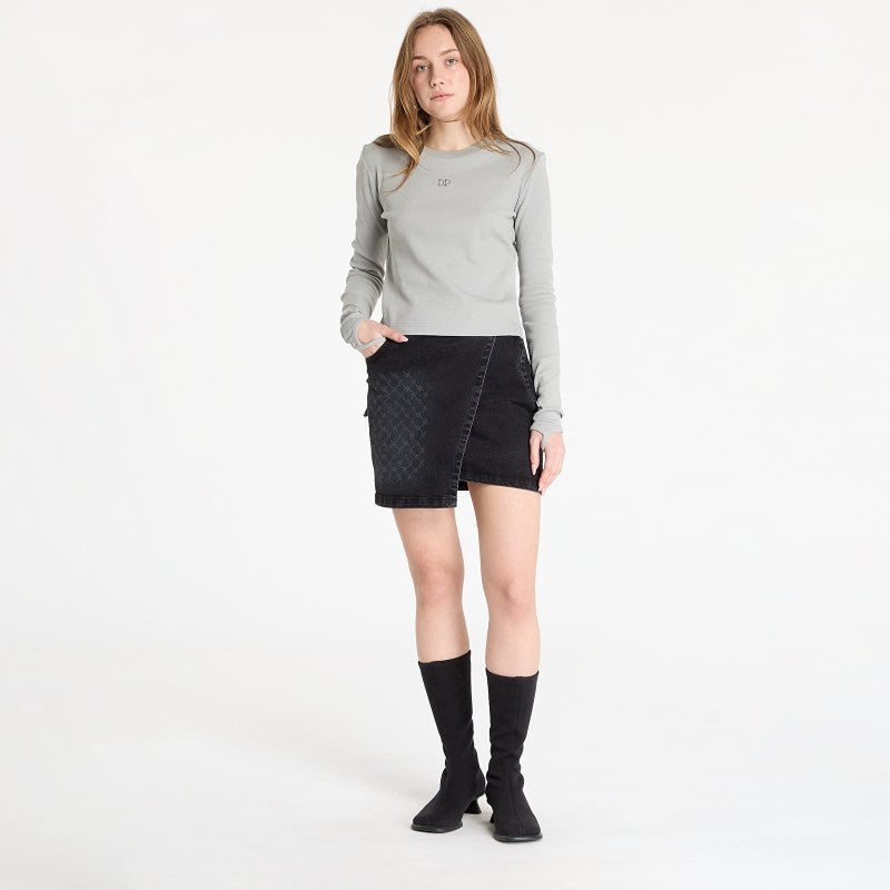 Daily Paper Logo Rib Top Ultimate Gray