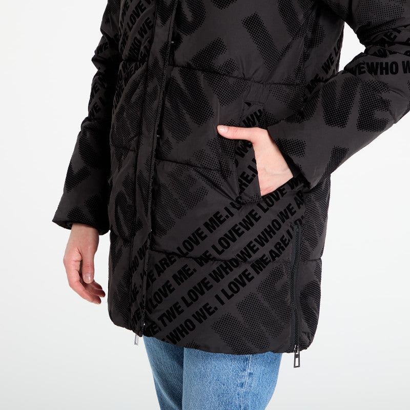 Desigual Cadera_Flock Jacket Black