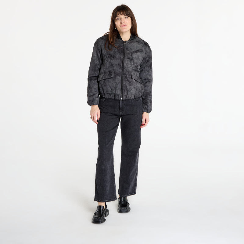 Desigual Fantasy Embroidered Bomber Jacket Black