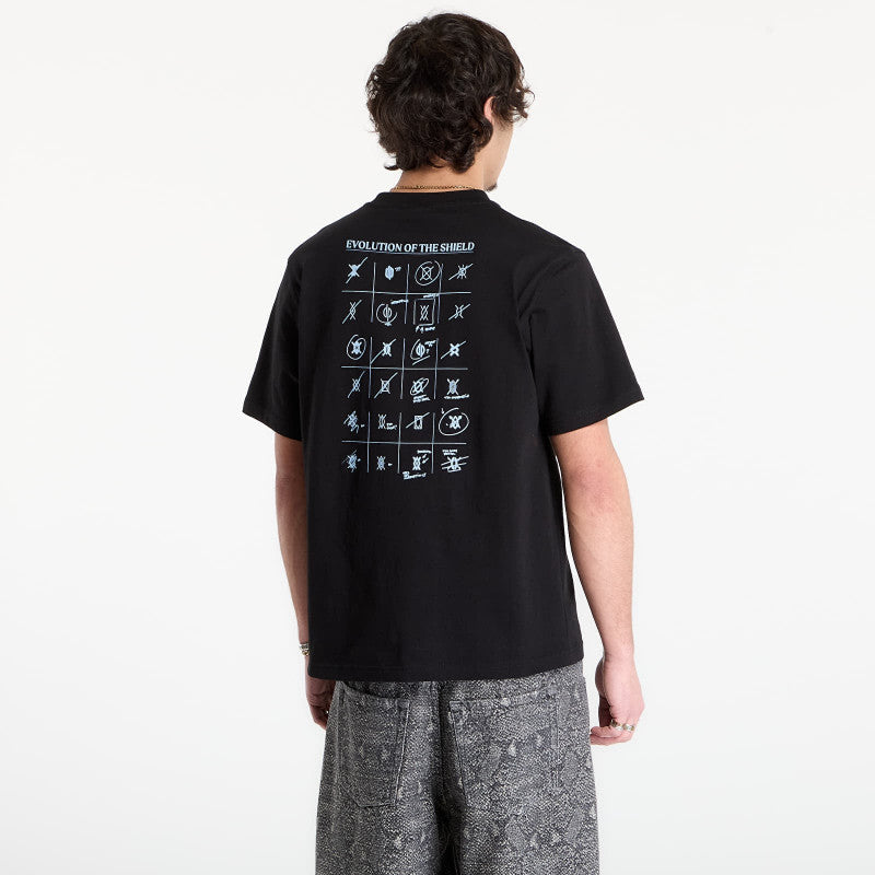 Daily Paper Shield Evolution Ss Tee Black