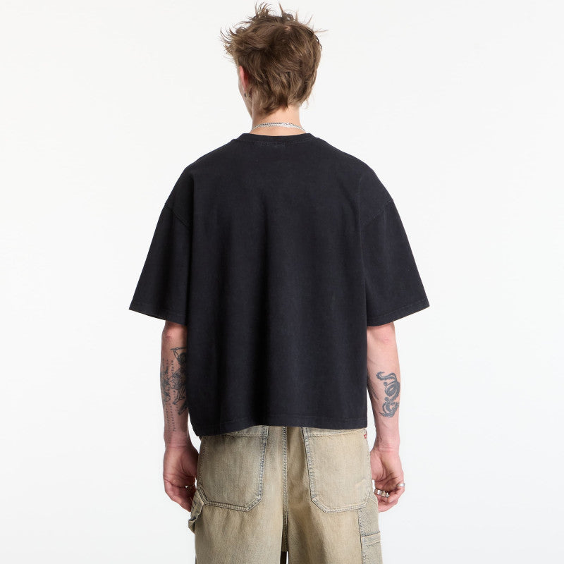 Daily Paper Shield Helmet Ss T-Shirt Washed Black