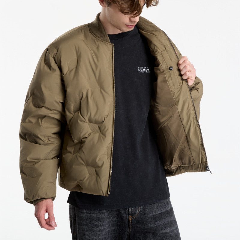 Daily Paper Ayan Monogram Puffer Jacket Army Green
