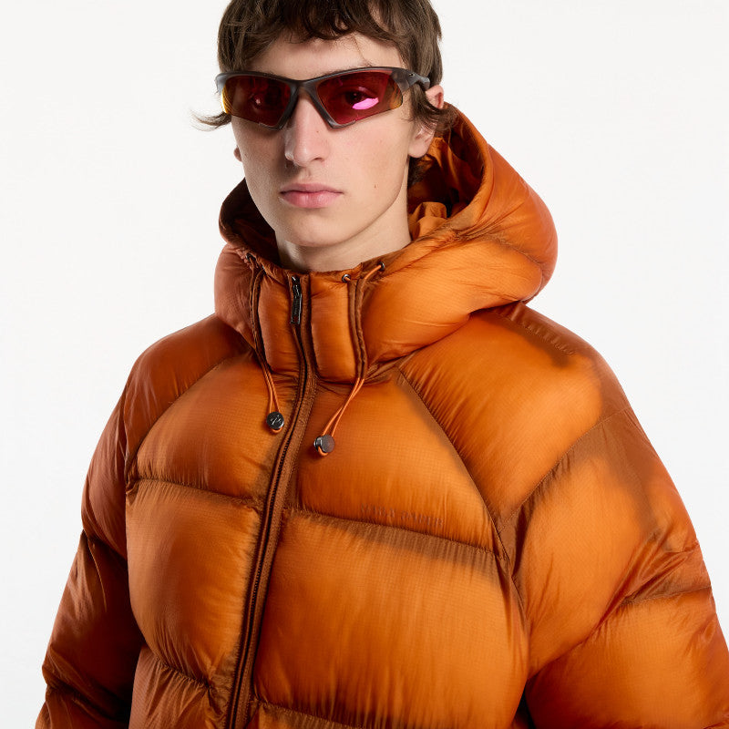 Daily Paper Raglan Sleeve Dias Puffer Jacket Hawaiian Sunset