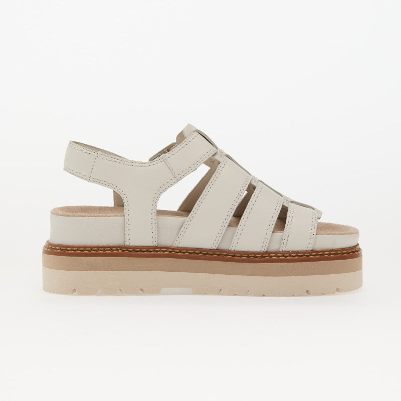 Clarks Orianna Twist Off White Lea