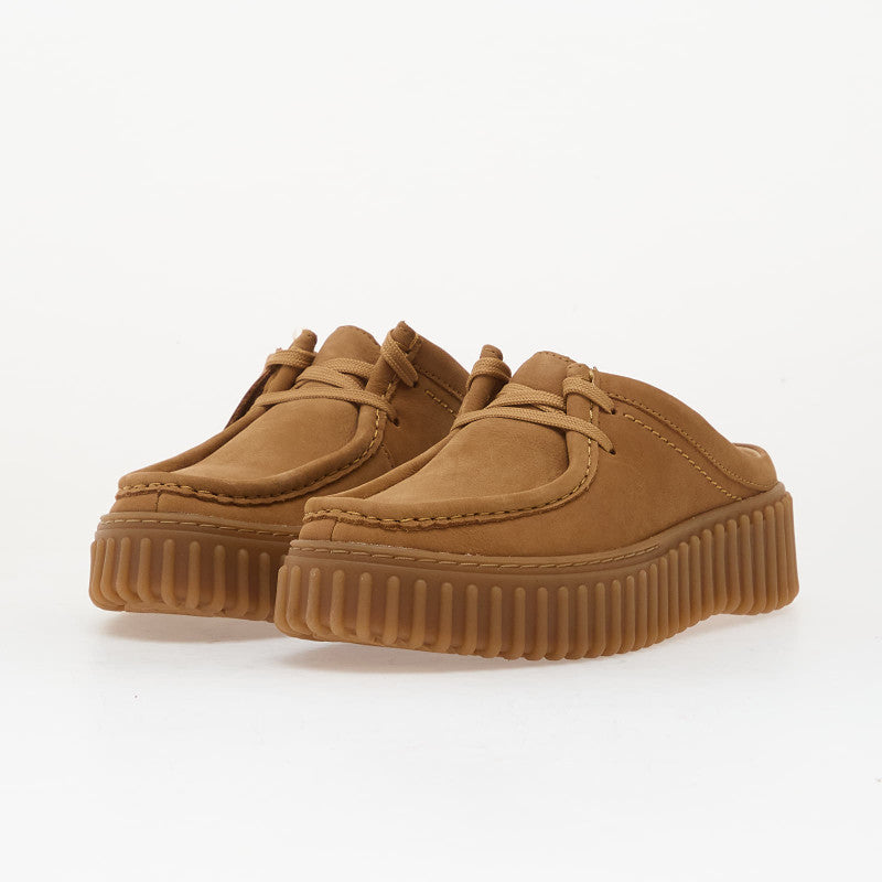 Clarks Torhill Mule Light Tan Nubuck