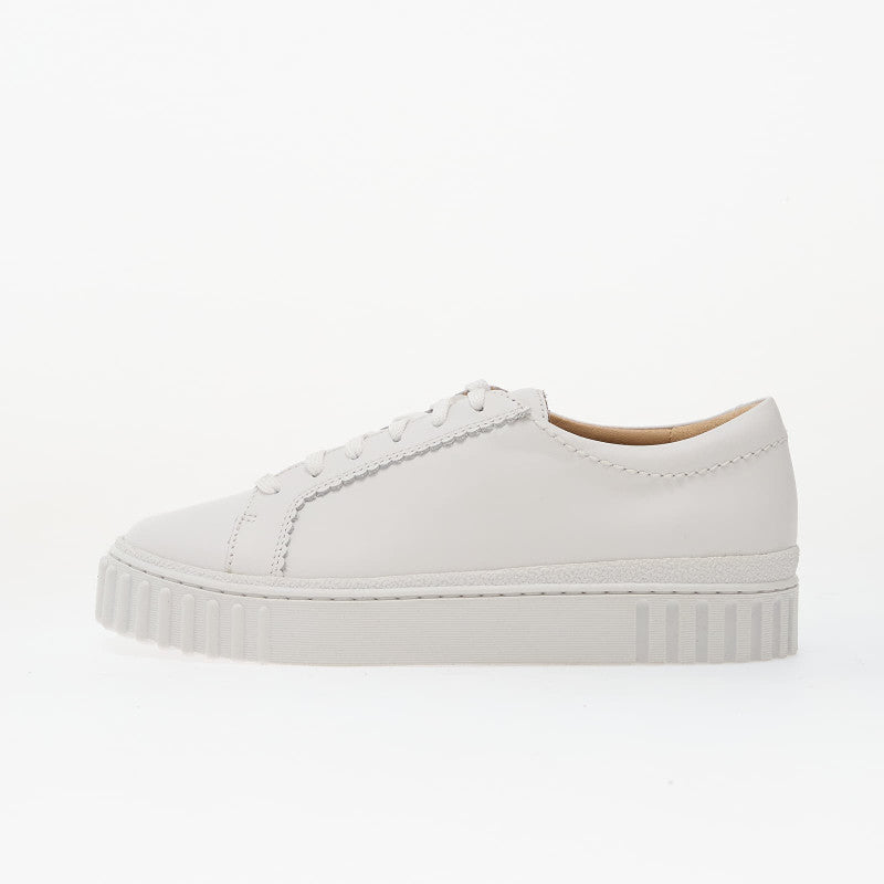 Clarks Mayhill Walk White Leather
