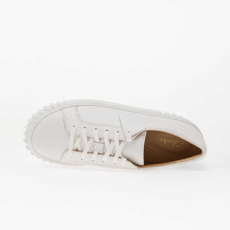 Clarks Mayhill Walk White Leather