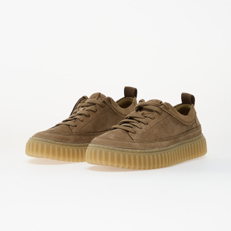 Clarks Torhill Lace Dark Sand Nubuck