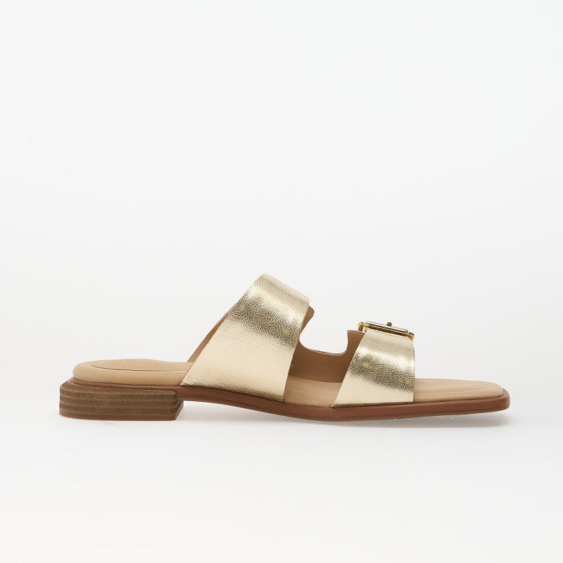 Clarks Ariany Bay Gold Leather