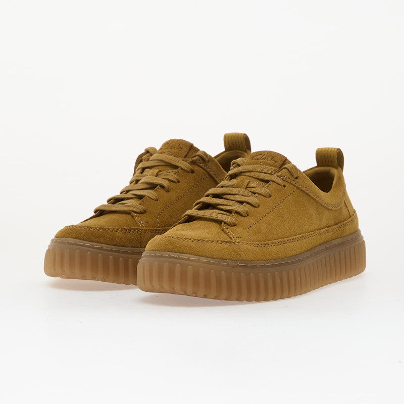 Clarks Torhill Lace Ochre Suede