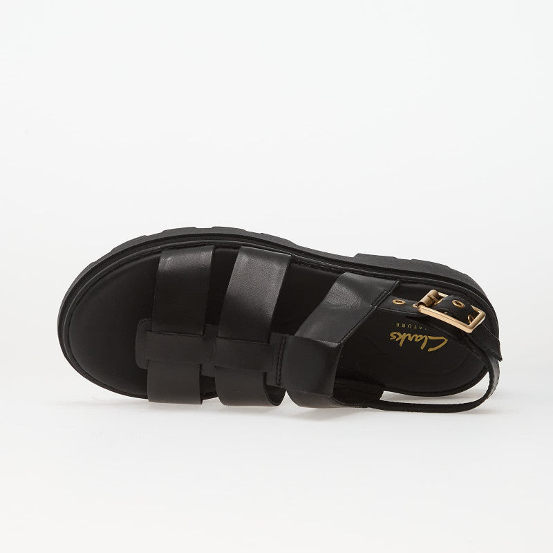Clarks Orinoco3 Strap Black Leather