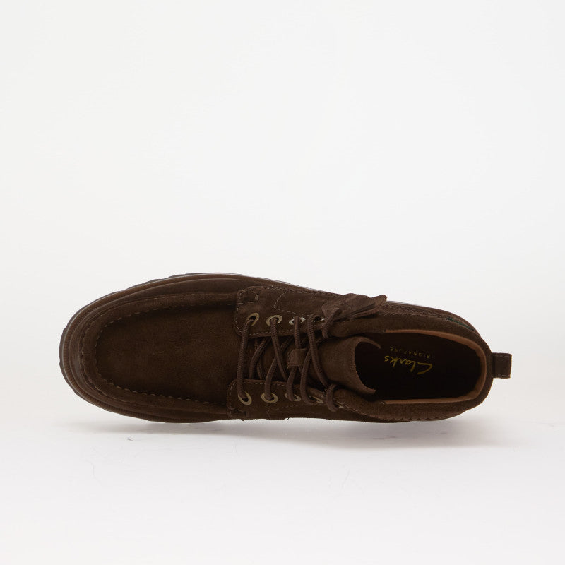 Clarks Cleyhill Hi Brown Suede