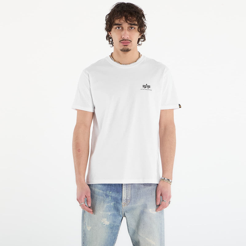 Alpha Industries Heritage Backprint T-Shirt White/ Sage