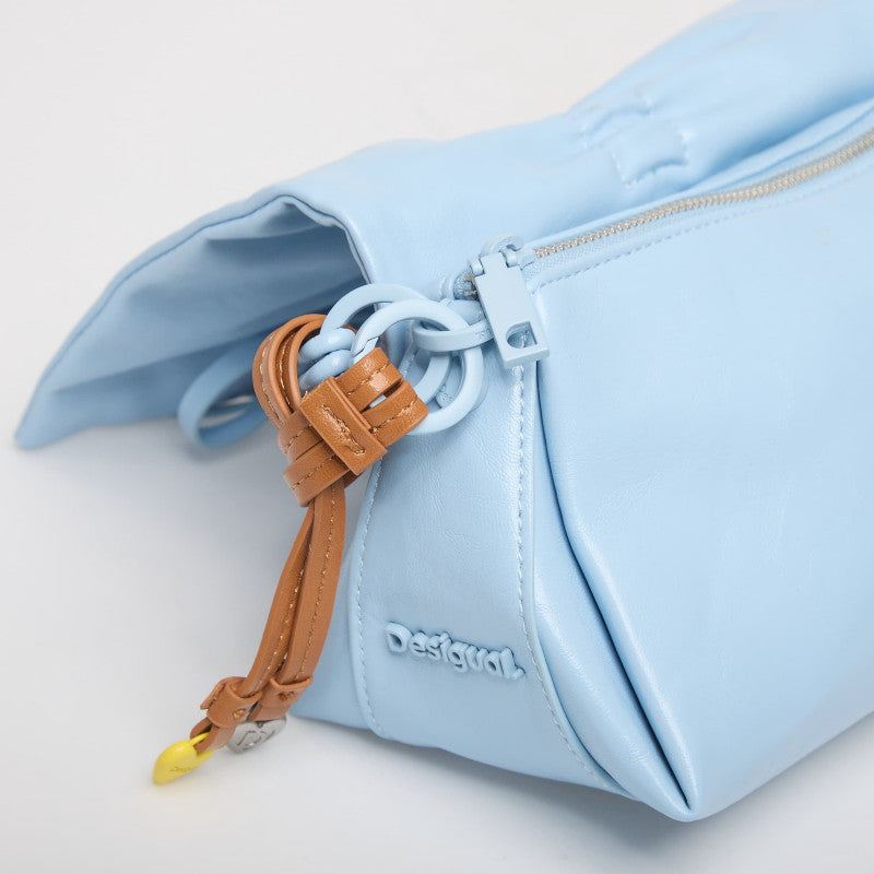 Desigual Bag Rodio Naron Mini Flap Sky Blue Blue