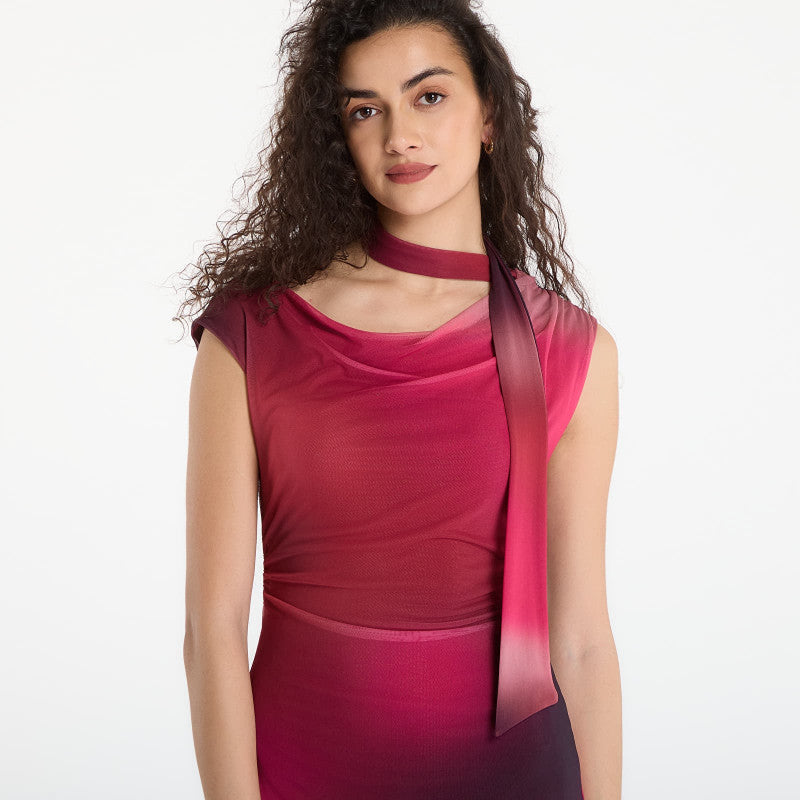 Sukienka Desigual Vest Maine Dress Red