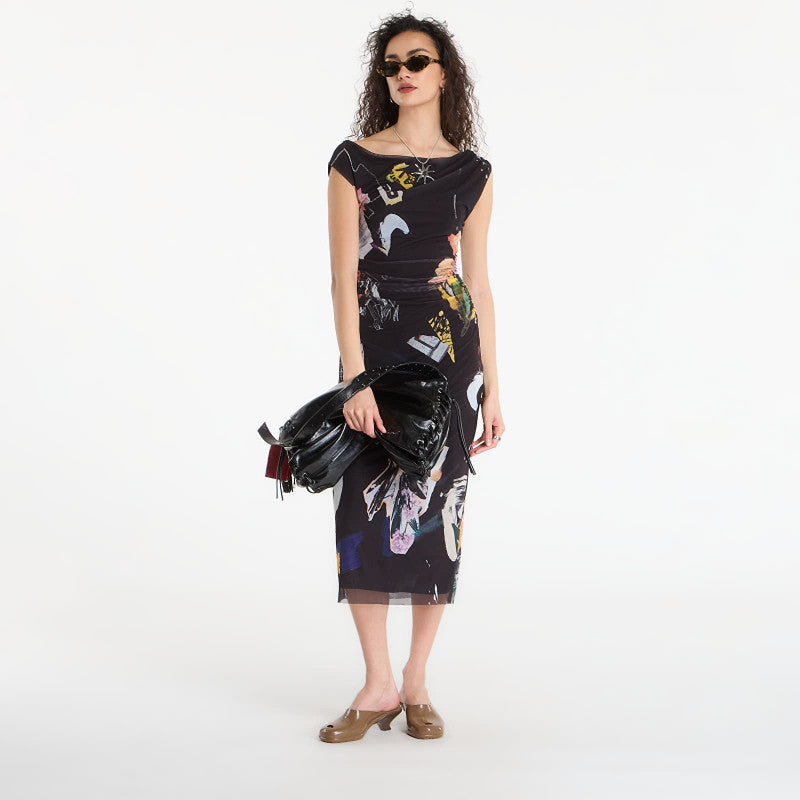 Sukienka Desigual Vest Delaware Dress Black