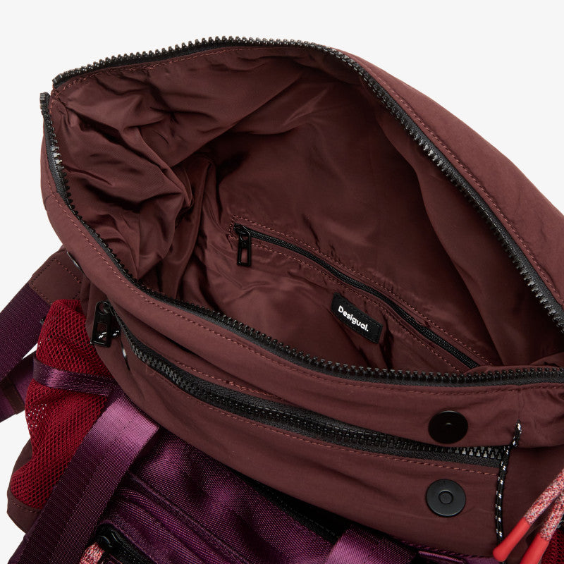 Desigual Tannith Voyager Backpack Red