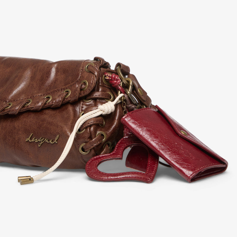 Desigual Galaxy Zarauz Choco Bag Brown