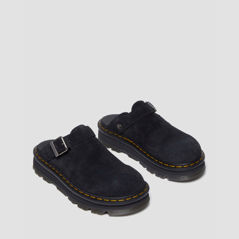 Dr. Martens ZEBZAG MULE Black EH Suede