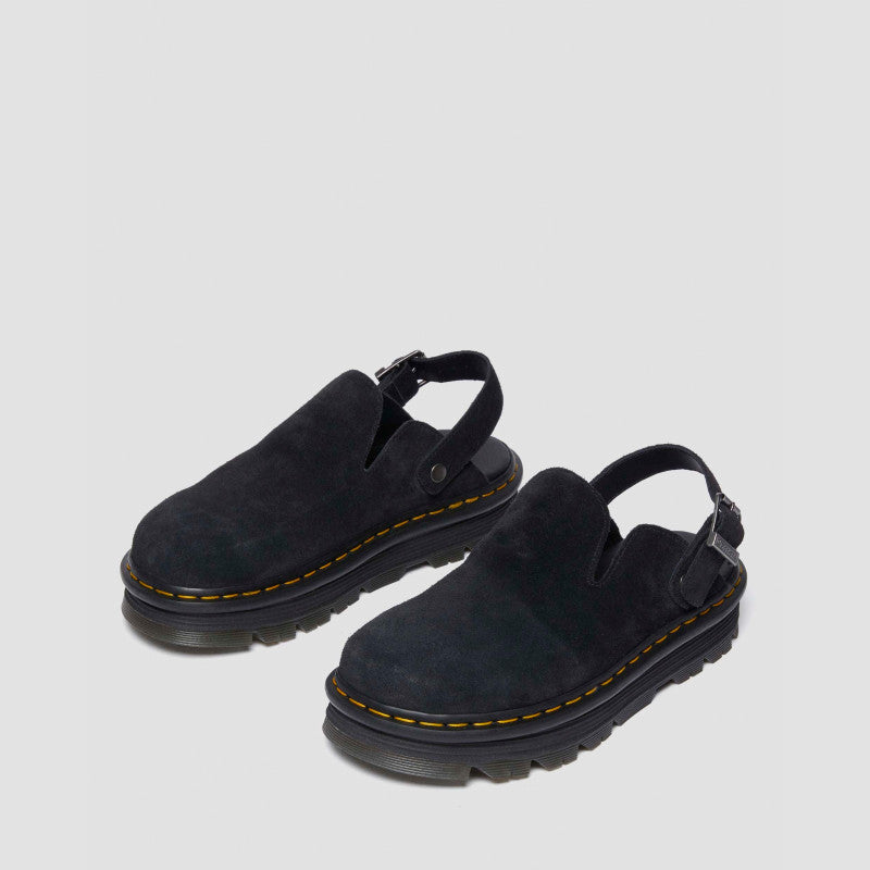 Dr. Martens ZEBZAG MULE Black EH Suede