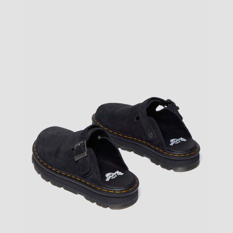 Dr. Martens ZEBZAG MULE Black EH Suede