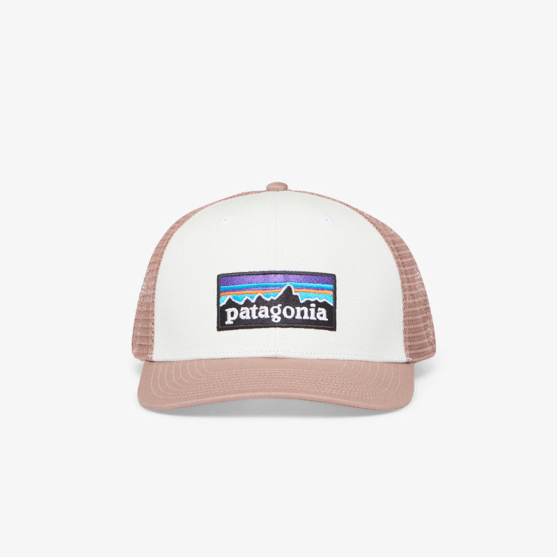 Patagonia P-6 Logo Trucker Hat Birch White