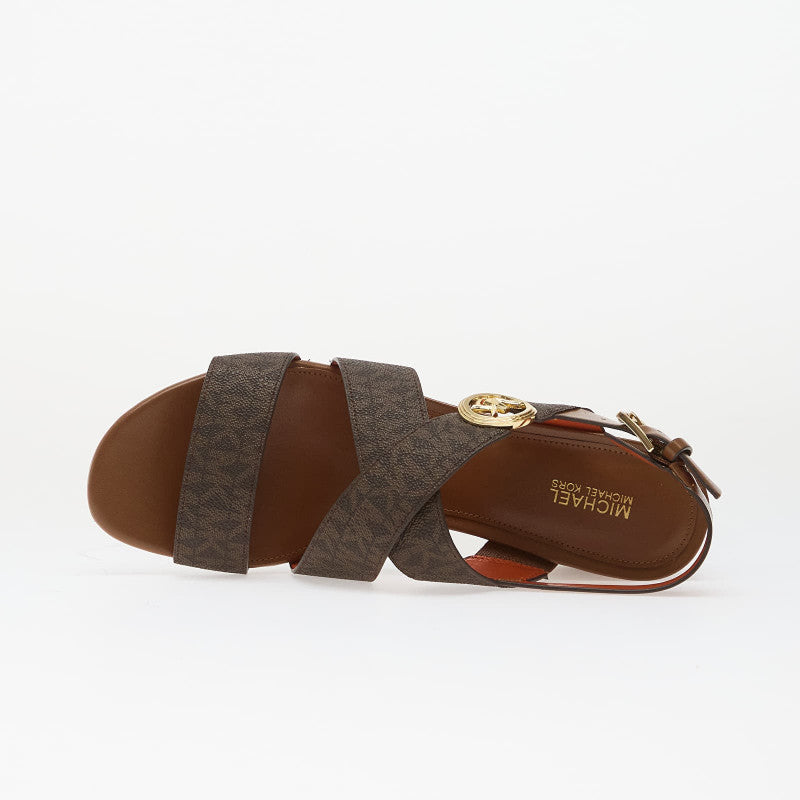 Michael Kors Vera Flex Mid Sandal Brown