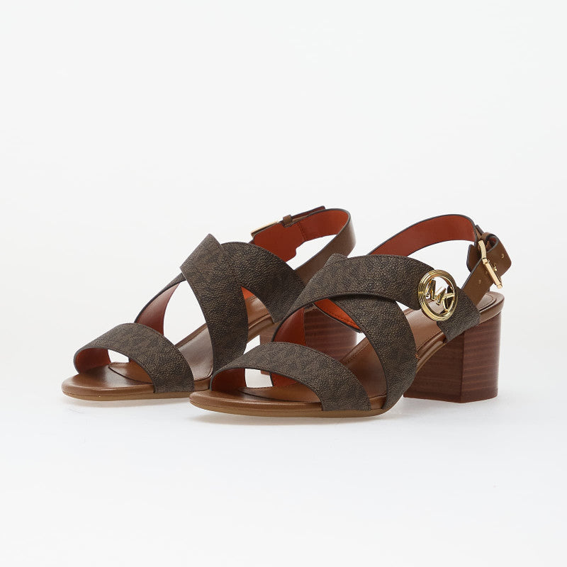 Michael Kors Vera Flex Mid Sandal Brown