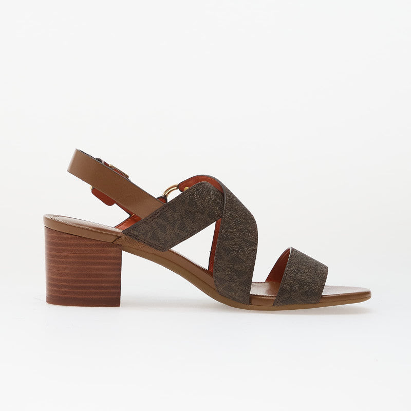 Michael Kors Vera Flex Mid Sandal Brown