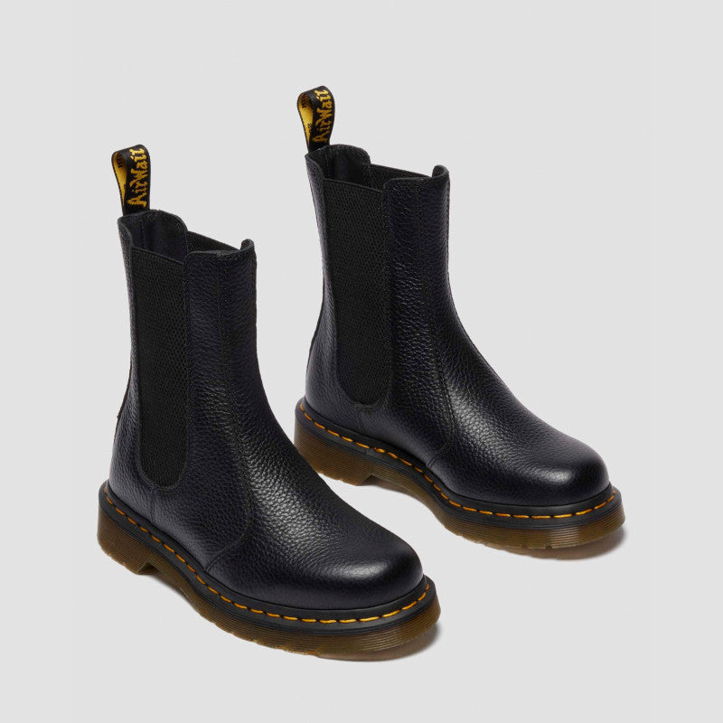 Dr. Martens 2976 Hi Black Milled Nappa
