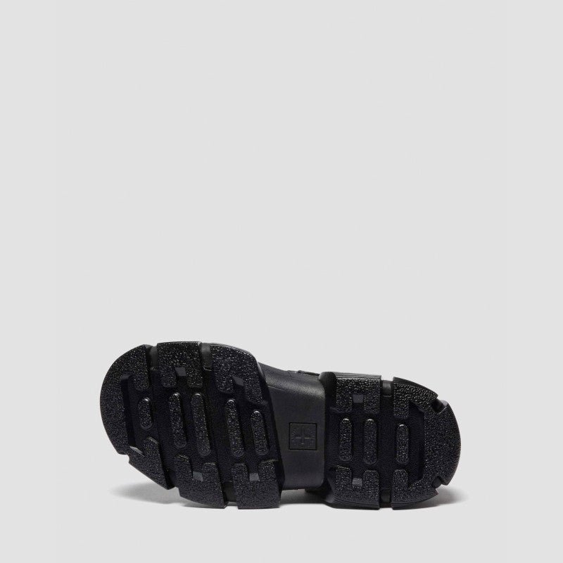 Dr. Martens DMXL MJ MARY JANE Black Virginia+Rubberised Leather