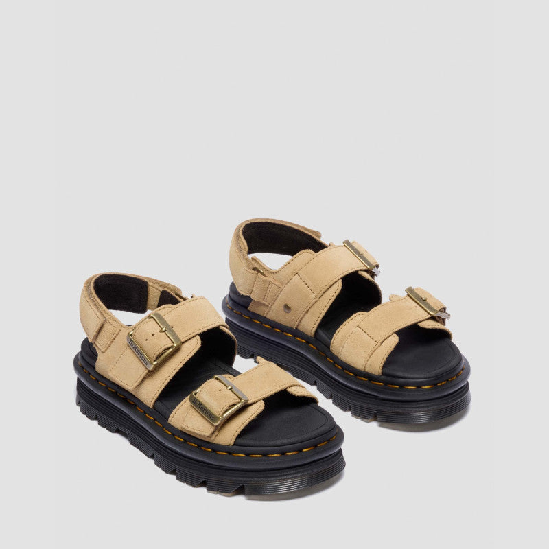 Dr. Martens ZEBZAG SANDAL Savannah Tan EH Suede