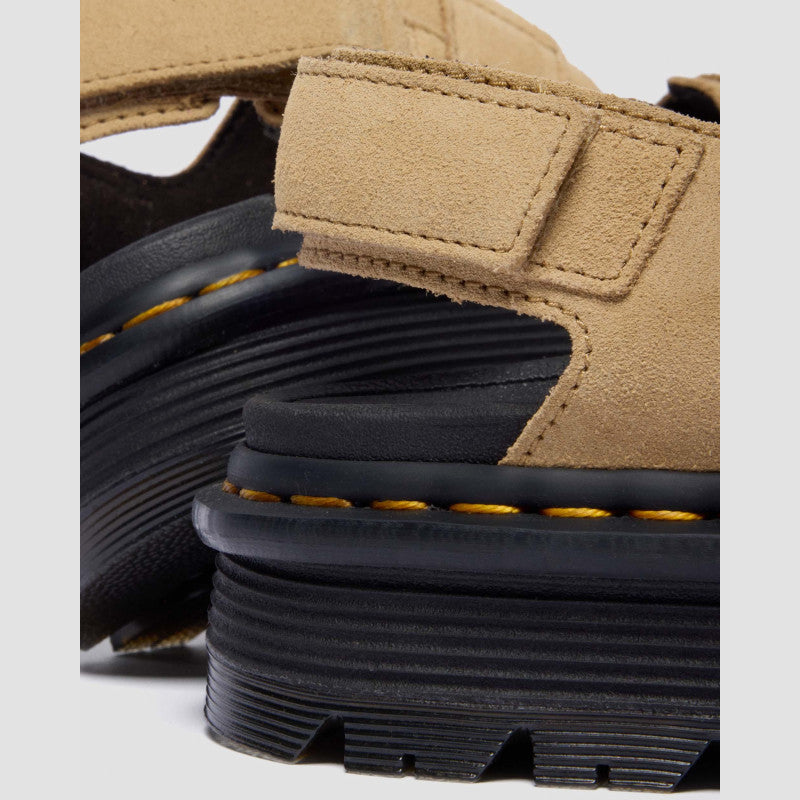 Dr. Martens ZEBZAG SANDAL Savannah Tan EH Suede