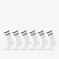 Hugo Boss 6-Pack QS Stripe CC Socks White