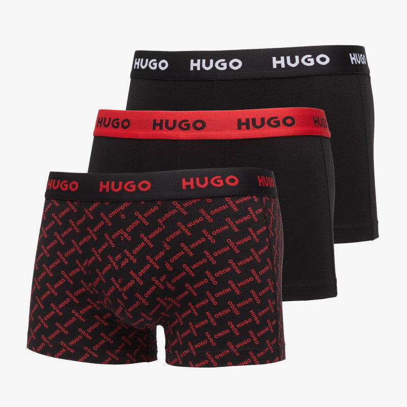 Bokserki Hugo Boss Trunk Triplet Design Multicolor