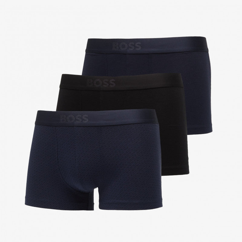Bokserki Hugo Boss Men-B-Trunk 3-Pack Boss One D Blue