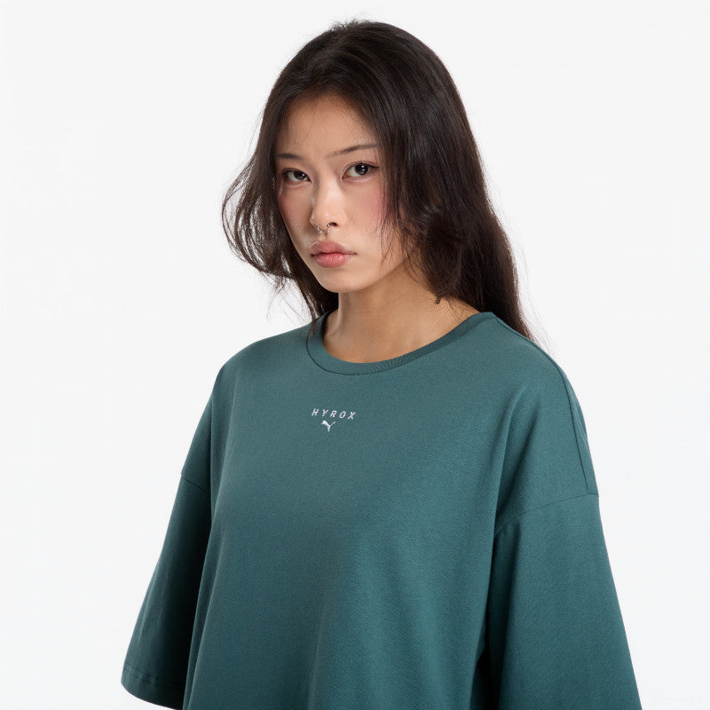 Puma X Hyrox Cropped Lifestyle Tee Herb Garden