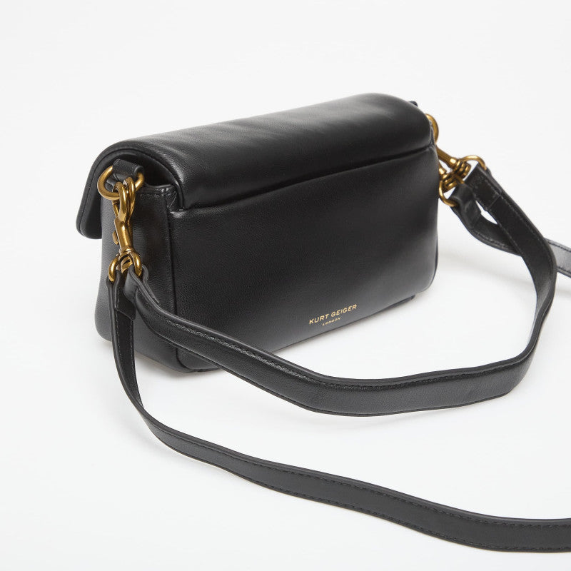 Kurt Geiger Leather Mini Oxford Black