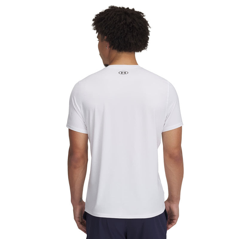 Under Armour Heatgear Fitted SS Tee White/ Black